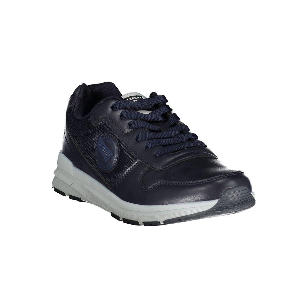 Blauer Polyester-Sneaker