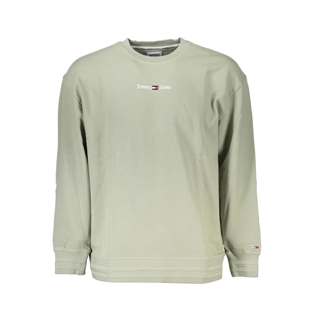 Grüner Baumwollpullover