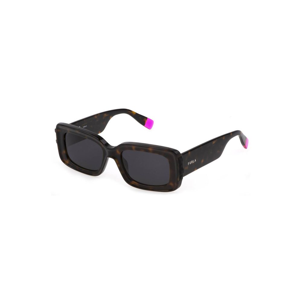 Braune Sonnenbrille aus Kunststoff