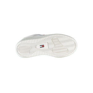 Weißer Polyester-Sneaker