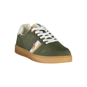 Green Polyester Sneaker