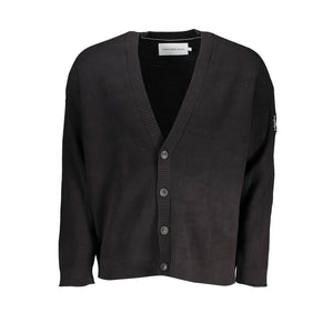 Black Cotton Sweater