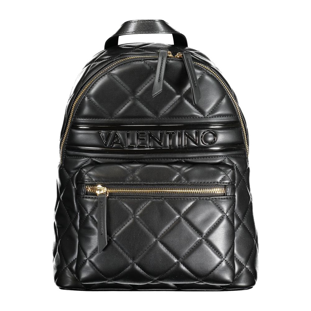 Schwarzer Polyethylen-Rucksack