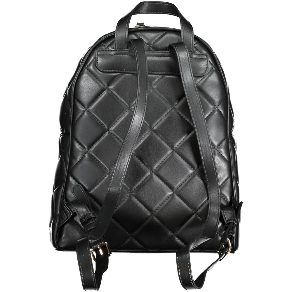 Schwarzer Polyethylen-Rucksack