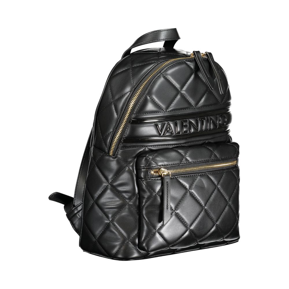 Schwarzer Polyethylen-Rucksack