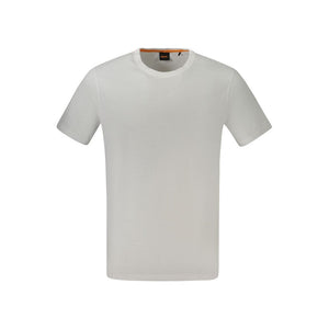 Weißes Baumwoll-T-Shirt