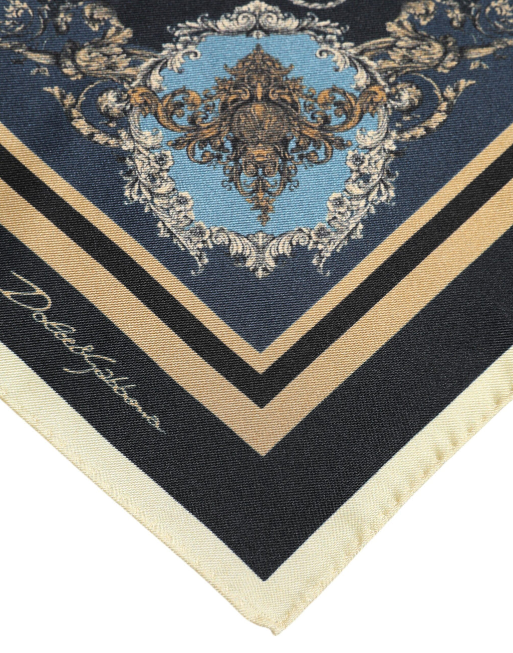 Mehrfarbiger quadratischer Foulard-Schal aus Kaschmir für Herren
