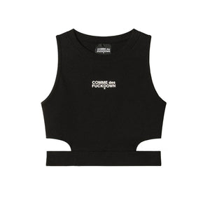 Schwarze Baumwolloberteile und T-Shirts