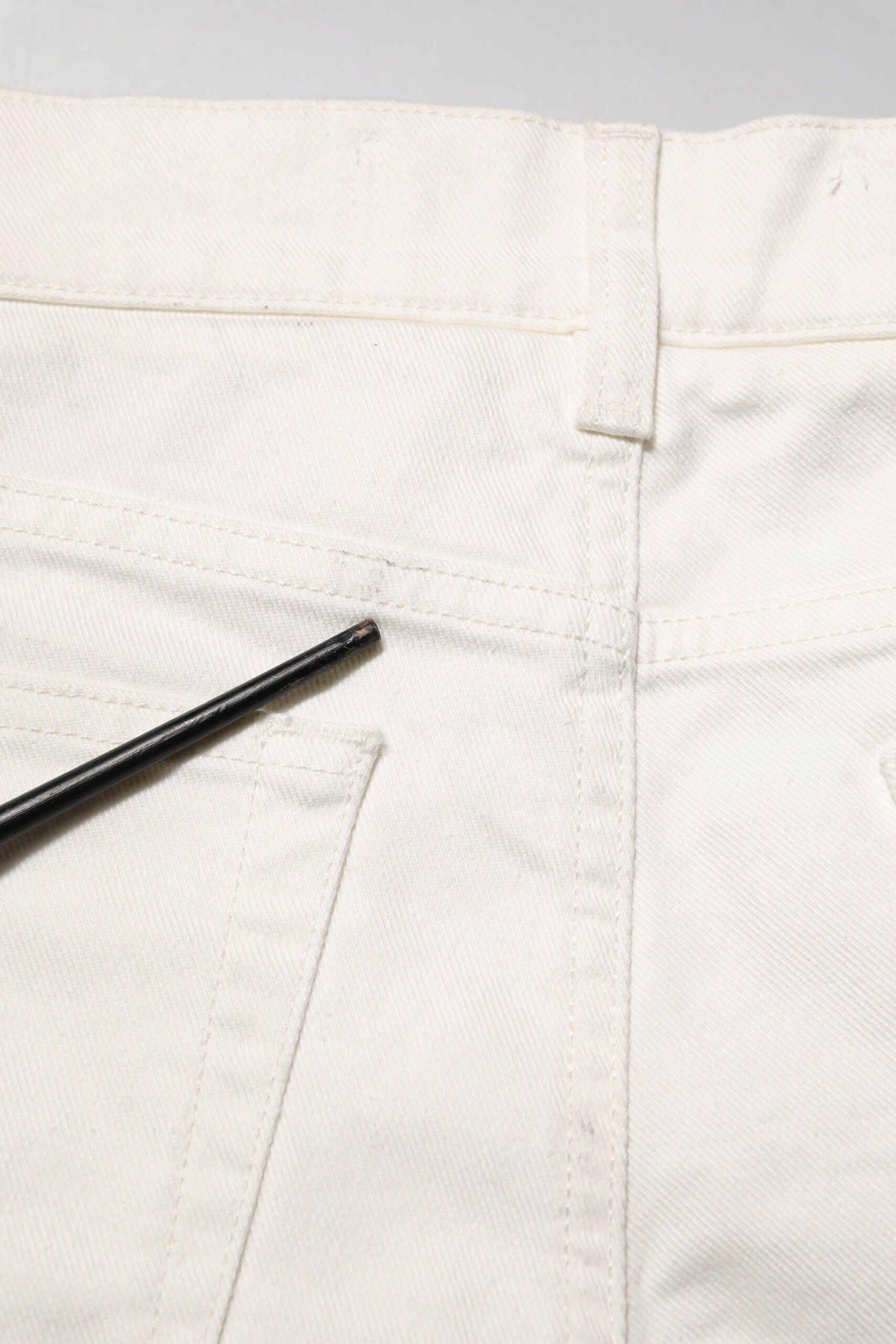 Dolce & Gabbana White Cotton Skinny Men Denim Jeans