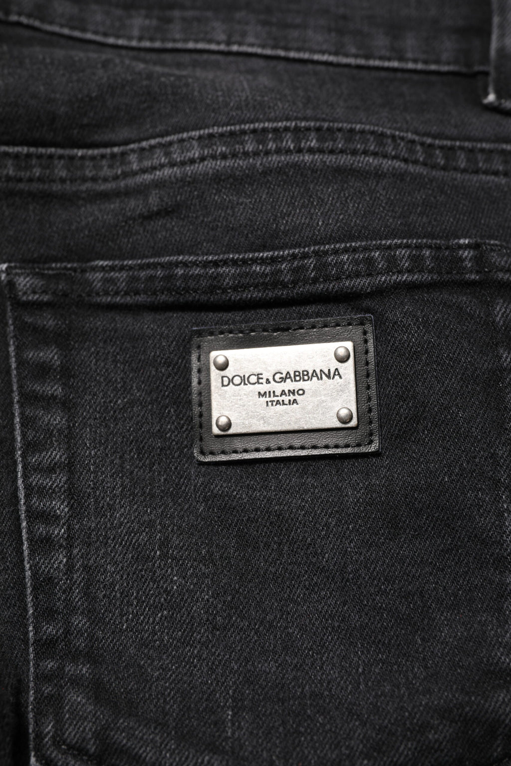 Schwarze Skinny Jeans aus Baumwolle für Herren