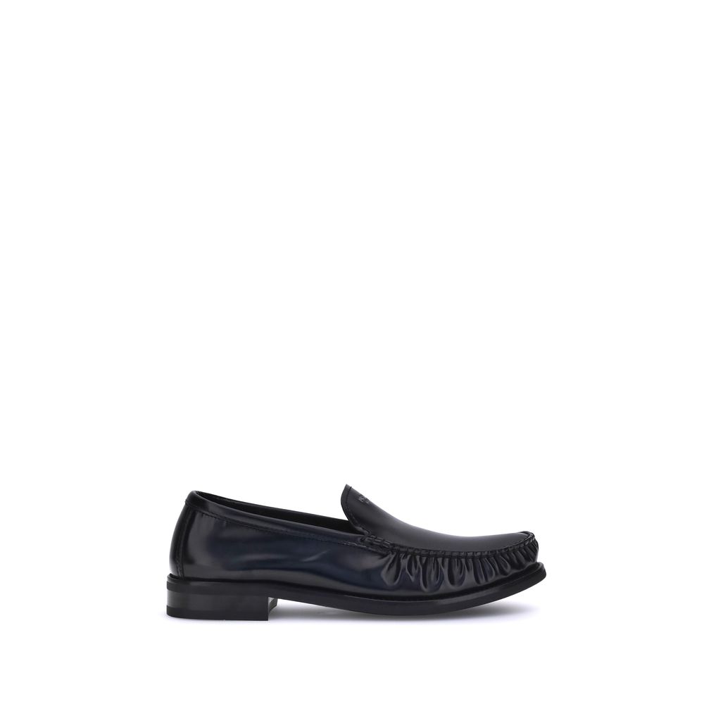 Loafer aus gebürstetem Leder