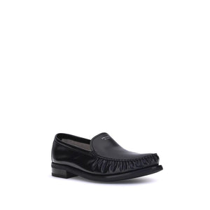 Loafer aus gebürstetem Leder