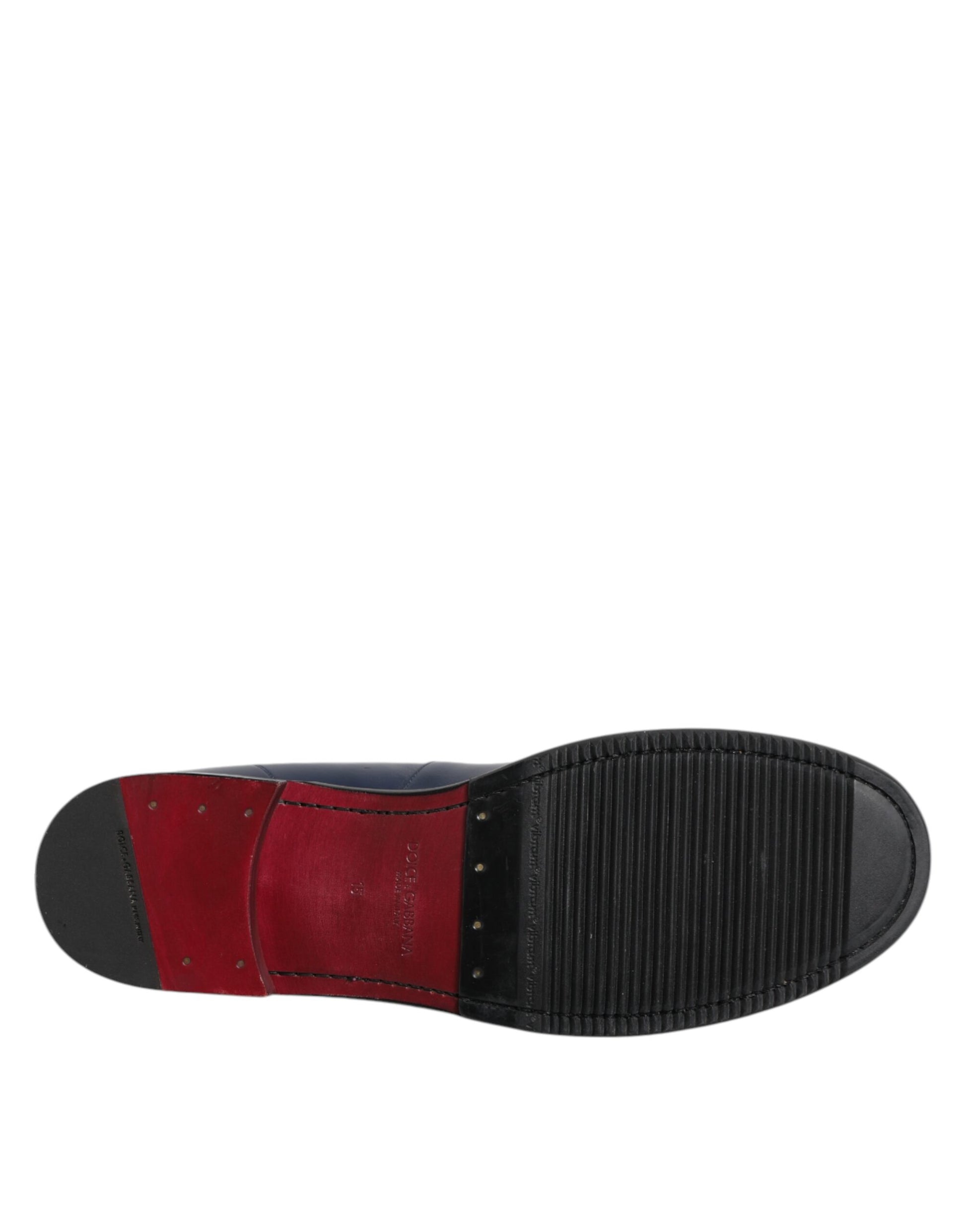 Schwarz-weiße Slipper aus Leder für Herren