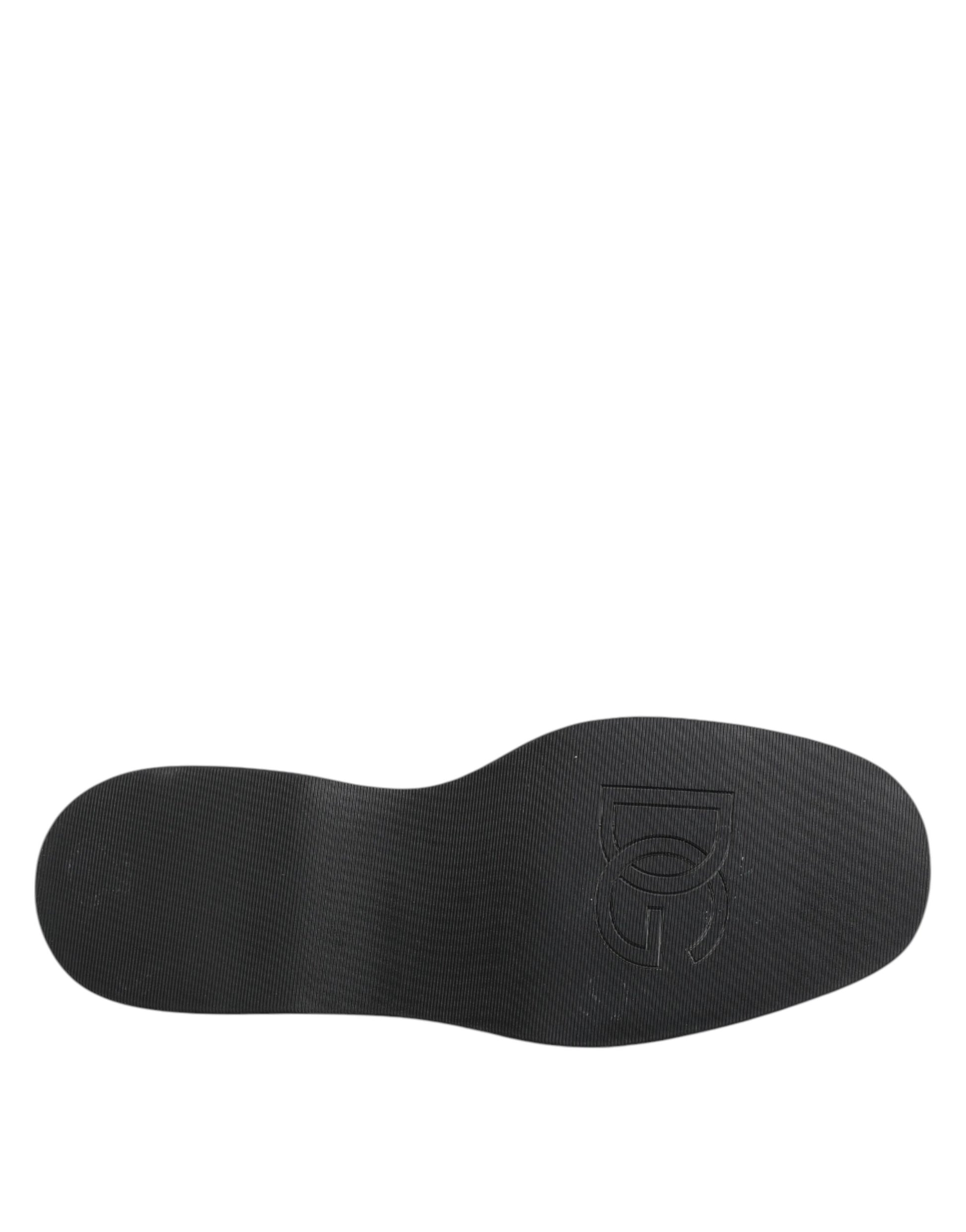 Roter Leopardenmuster Derby Formelle Herrenschuhe