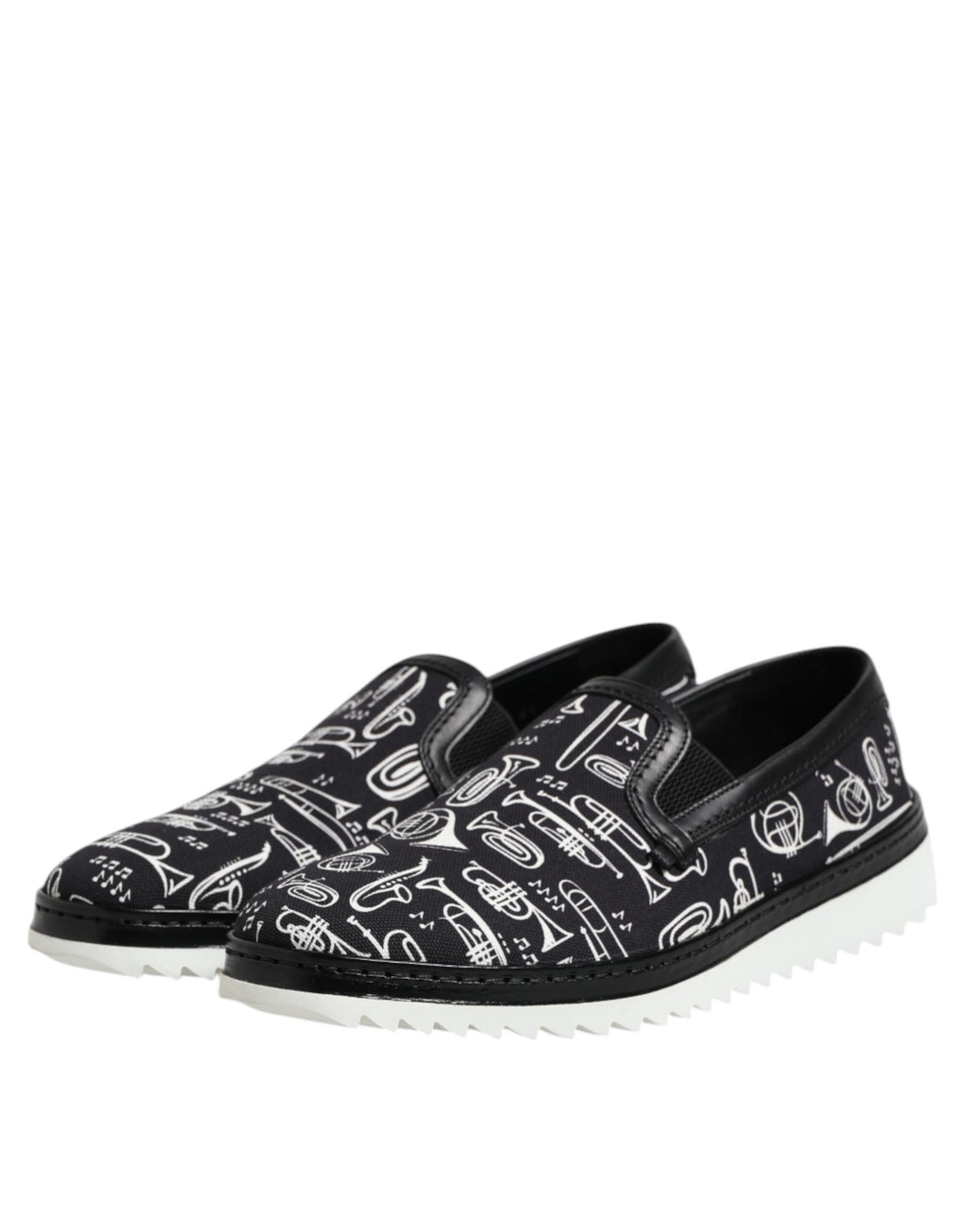 Schwarze Slipper mit Aufdruck für Herren