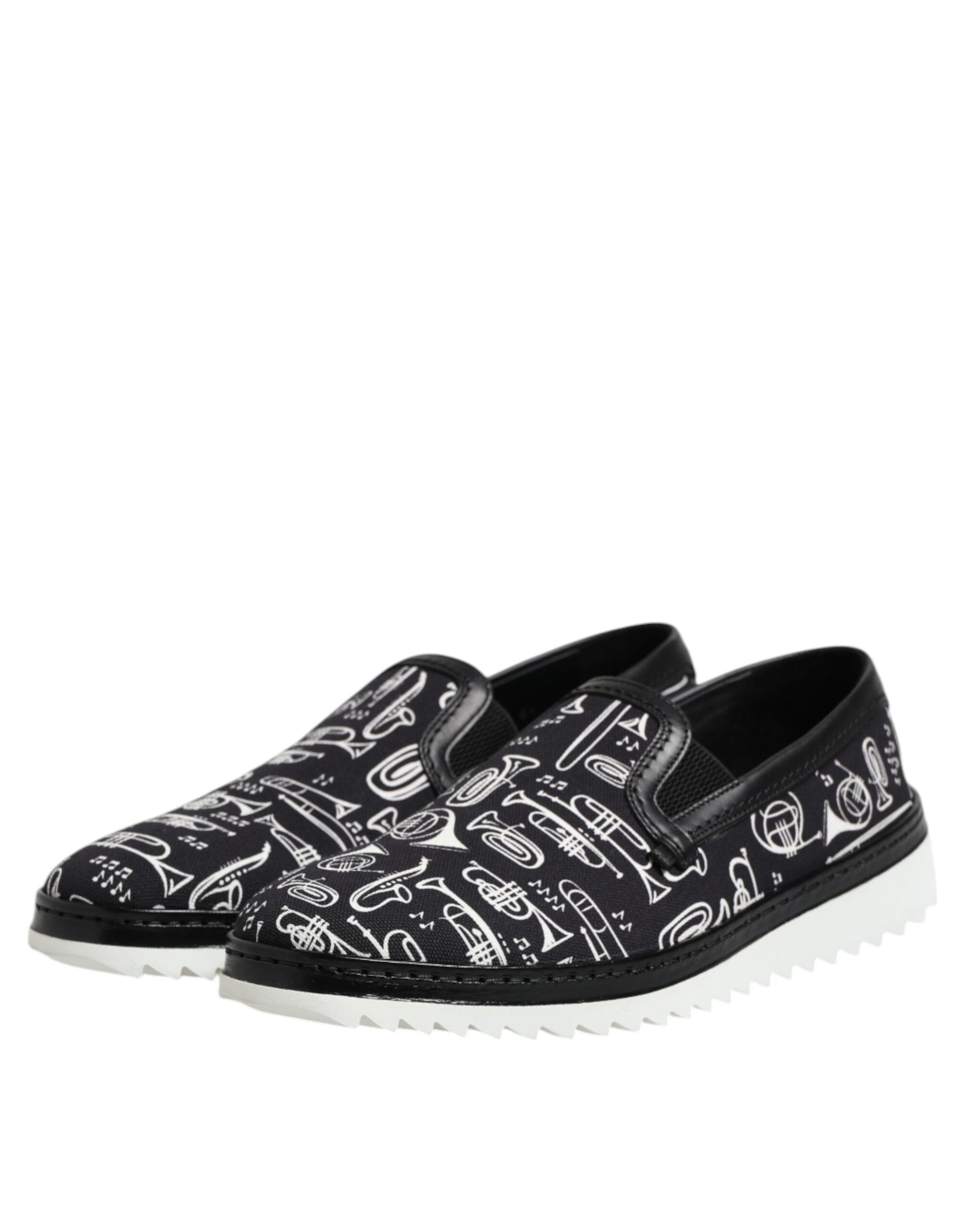 Schwarze Slipper mit Aufdruck für Herren