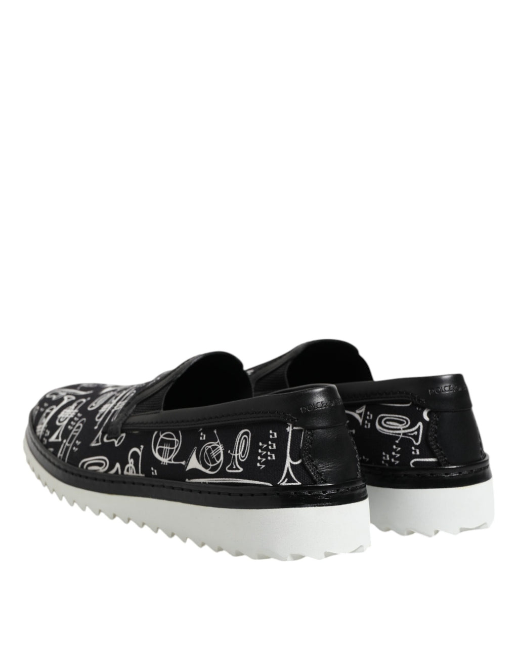Schwarze Slipper mit Aufdruck für Herren
