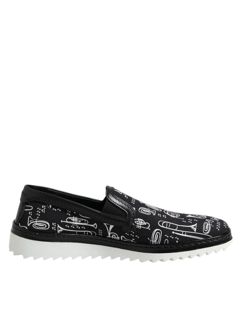 Schwarze Slipper mit Aufdruck für Herren