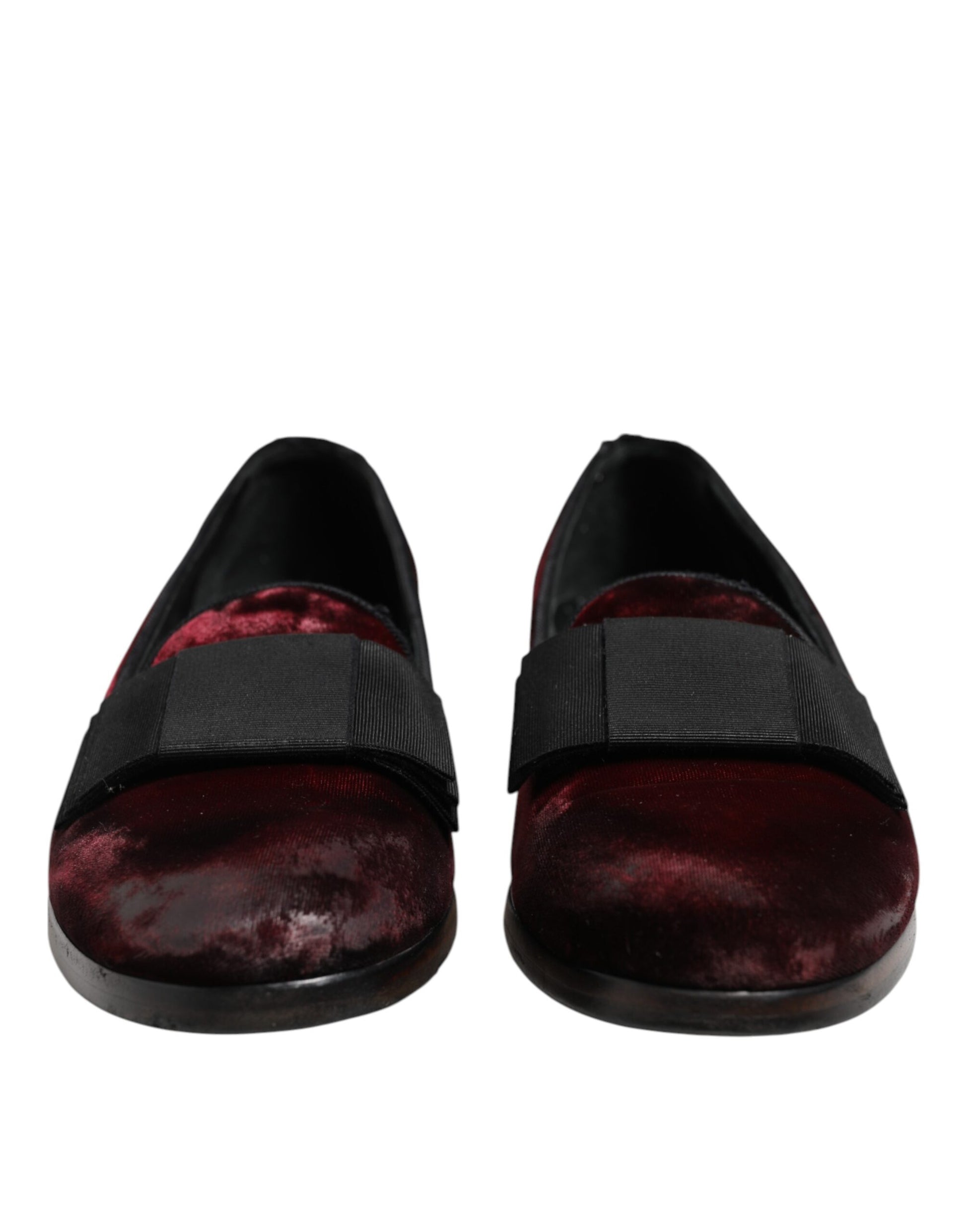 Red Velvet Herren Slipper zum Hineinschlüpfen Abendschuhe