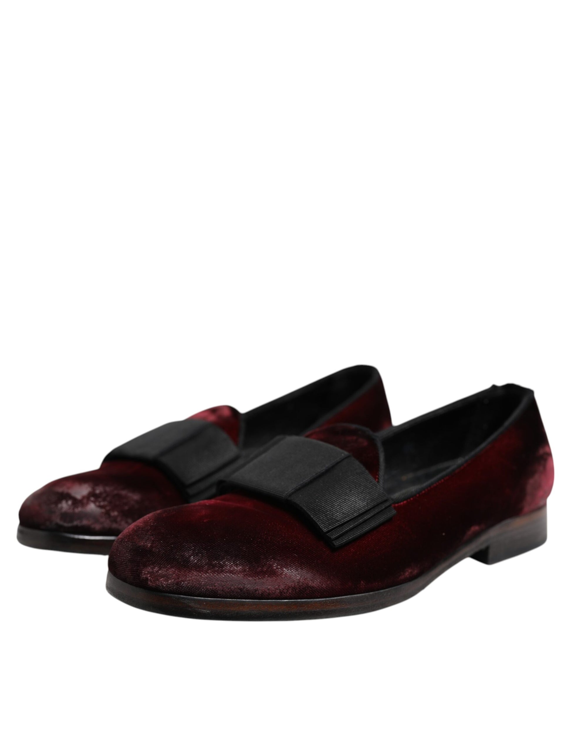 Red Velvet Herren Slipper zum Hineinschlüpfen Abendschuhe
