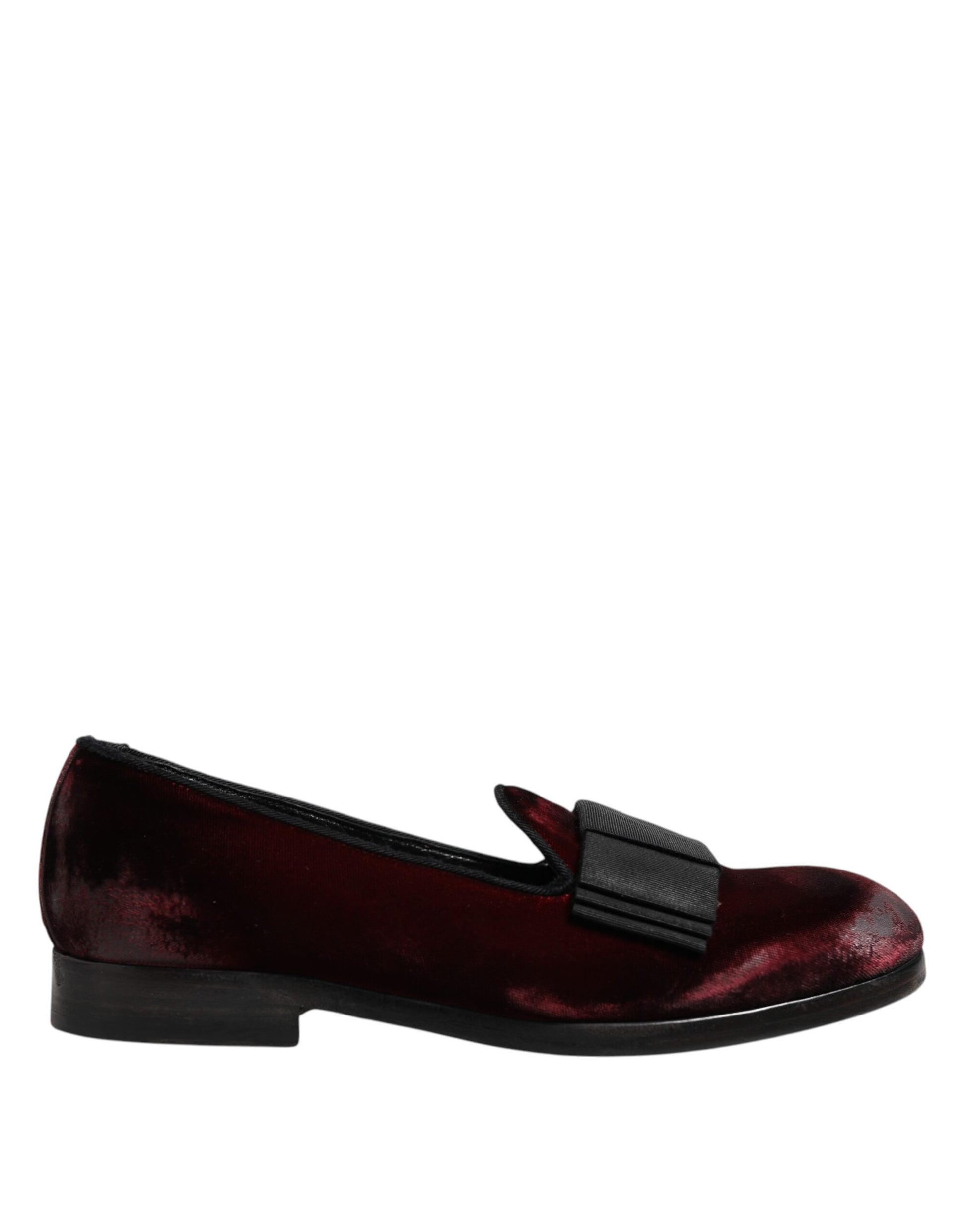 Red Velvet Herren Slipper zum Hineinschlüpfen Abendschuhe