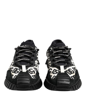 Schwarzes Logo, Schnürschuh, niedriges Oberteil, NS1, Sneaker