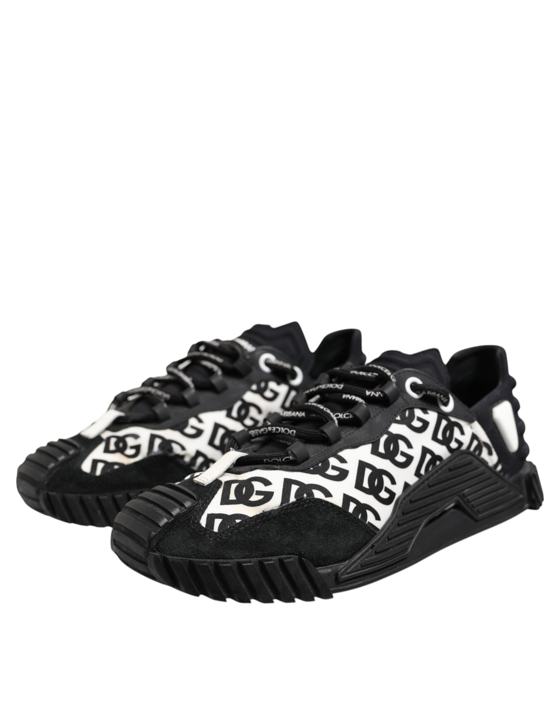 Schwarzes Logo, Schnürschuh, niedriges Oberteil, NS1, Sneaker
