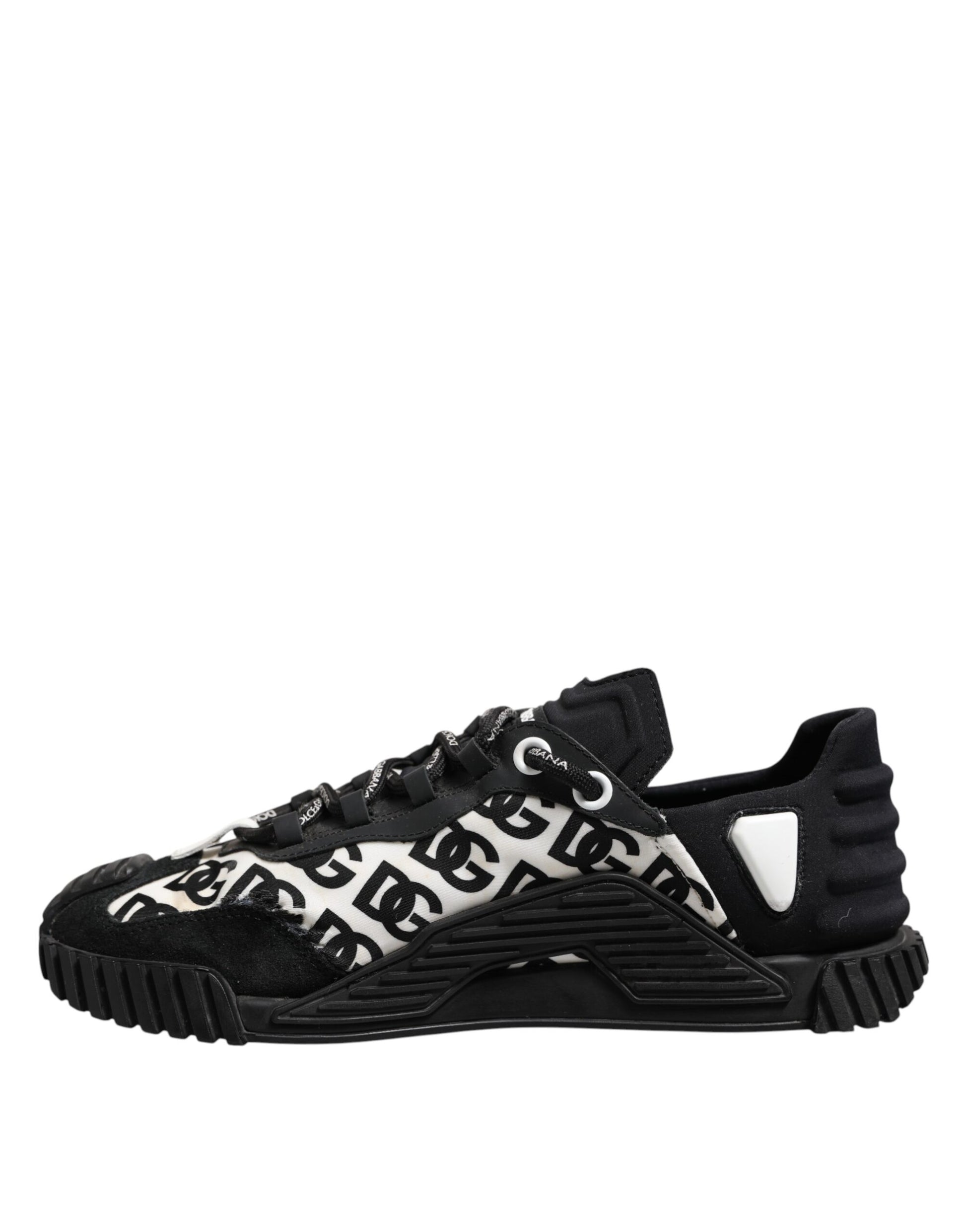 Schwarzes Logo, Schnürschuh, niedriges Oberteil, NS1, Sneaker