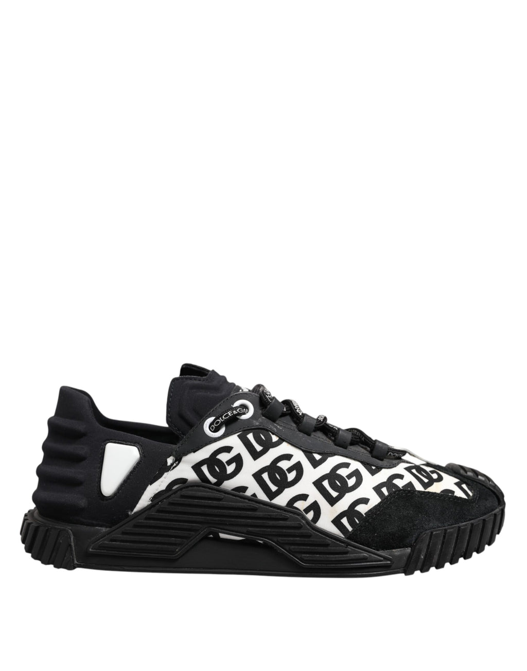 Schwarzes Logo, Schnürschuh, niedriges Oberteil, NS1, Sneaker
