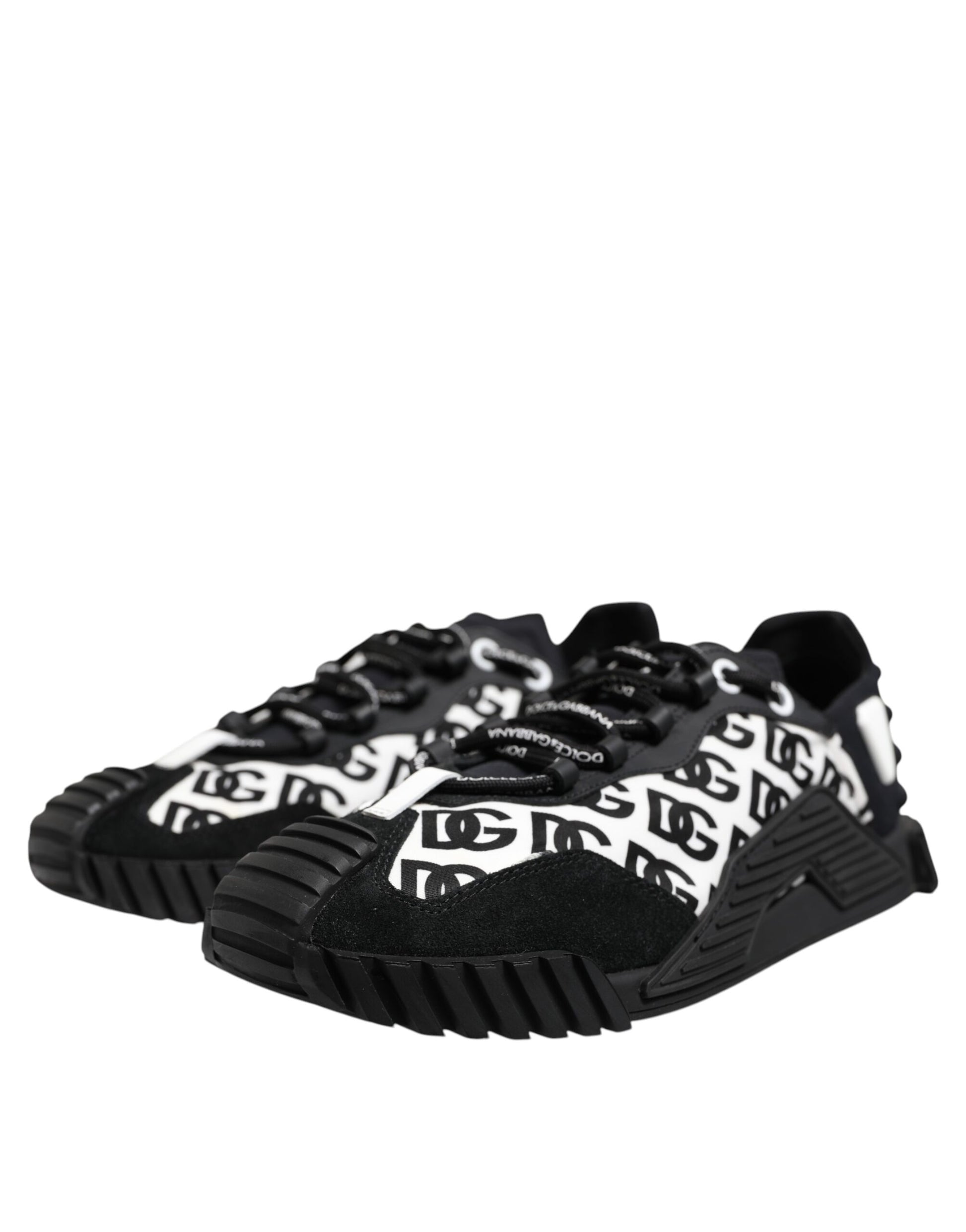 Schwarzes Logo, Schnürschuh, niedriges Oberteil, NS1, Sneaker