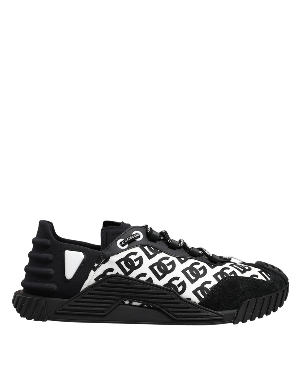 Schwarzes Logo, Schnürschuh, niedriges Oberteil, NS1, Sneaker