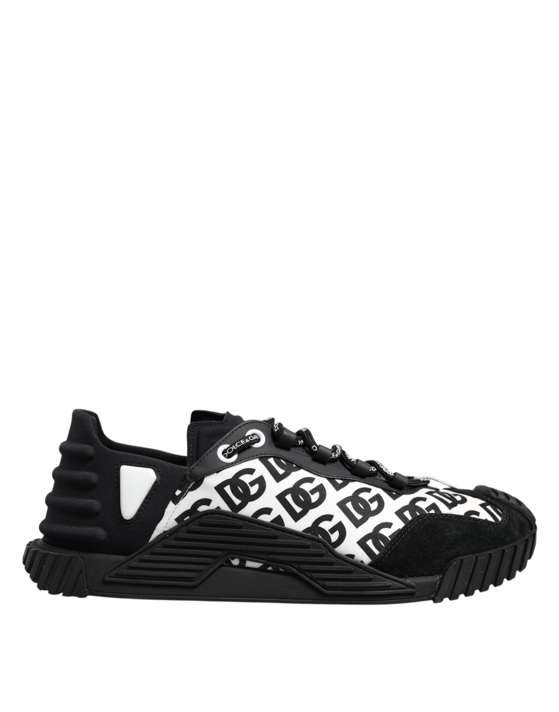 Schwarzes Logo, Schnürschuh, niedriges Oberteil, NS1, Sneaker