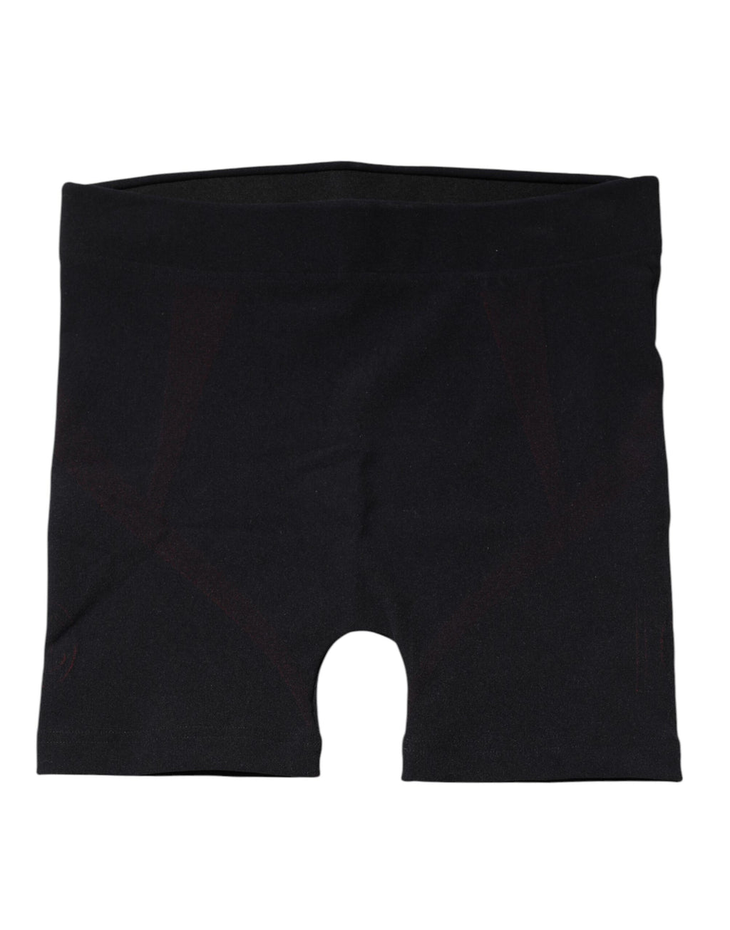 Schwarze Nylon-Stretch-Boxershorts