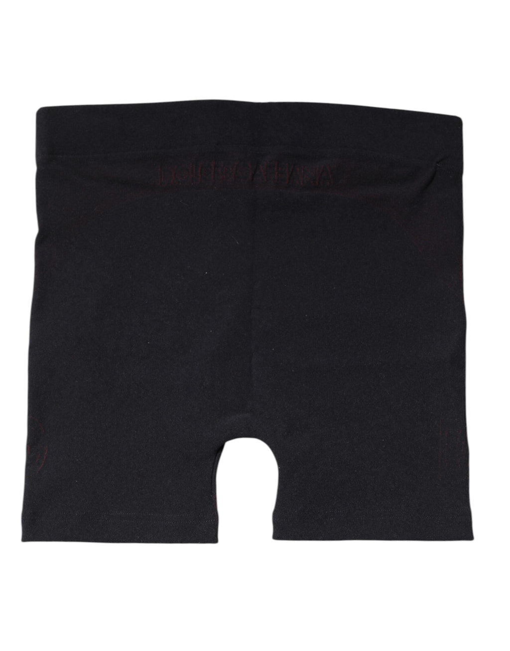 Schwarze Nylon-Stretch-Boxershorts
