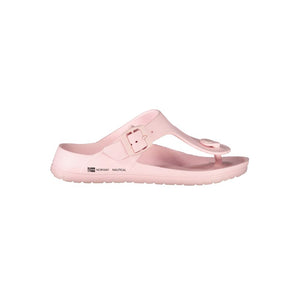 Rosa Plastik Damen Sandale