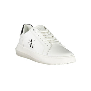 Weiße Leder Herren Sneaker