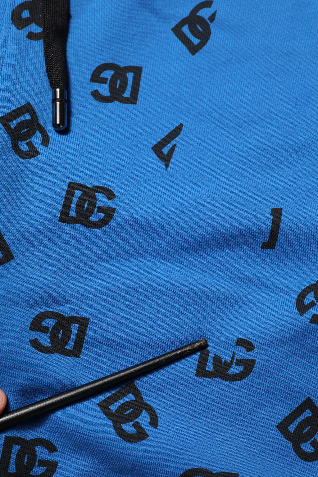 Dolce & Gabbana Blue Logo Print Jogger Men Sweatpants Pants