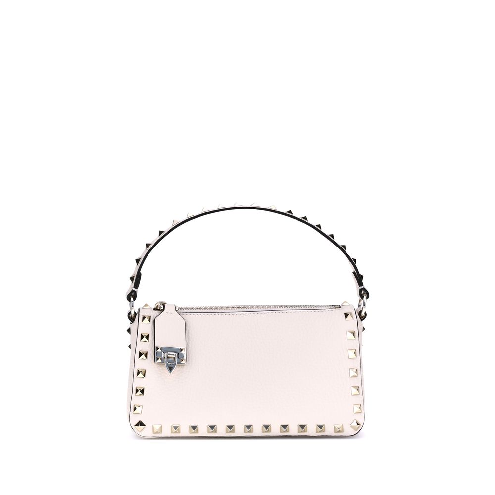 Rockstud-Umhängetasche mit Reißverschluss