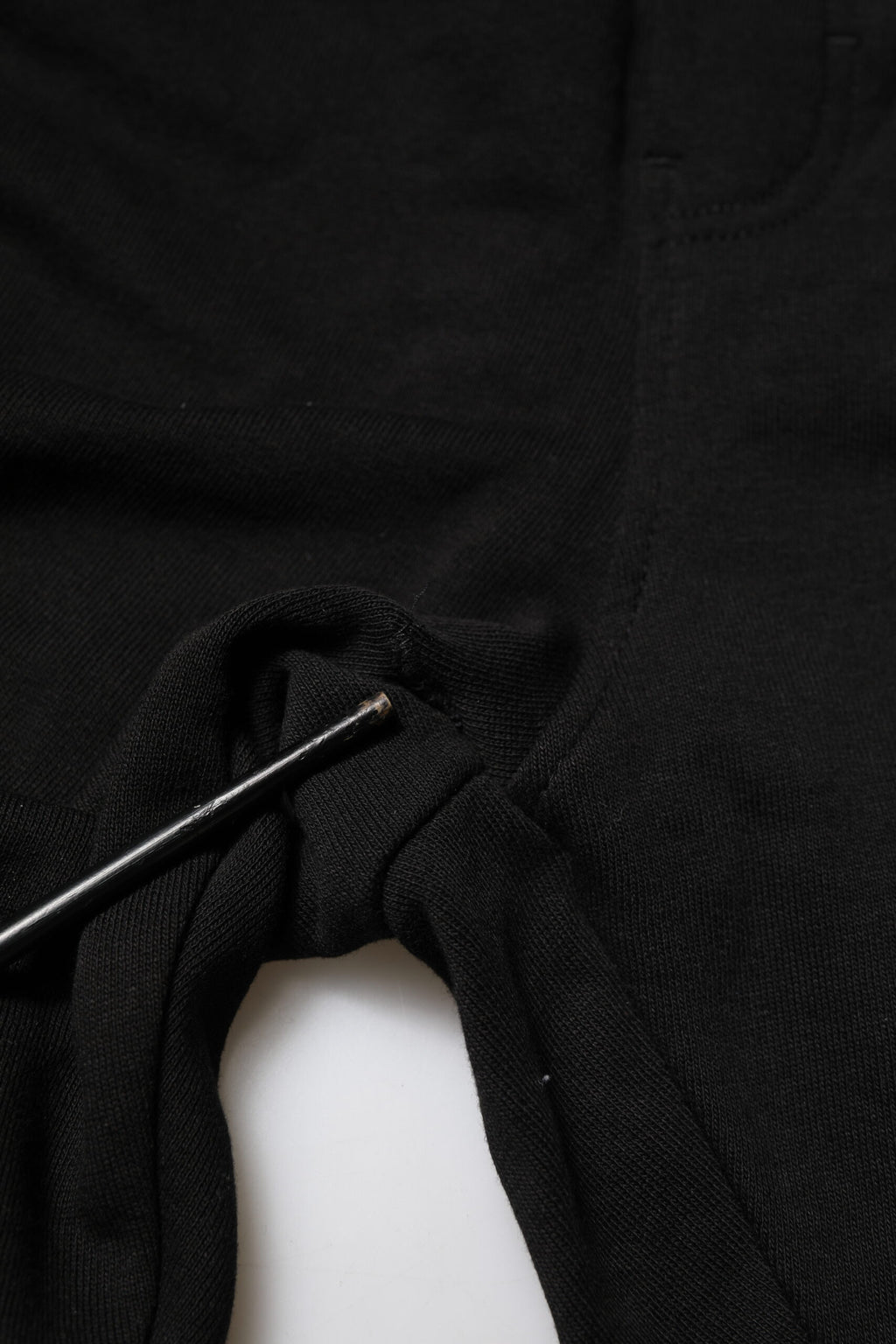 Dolce & Gabbana Black Cotton Logo Tape Men Jogger Pants