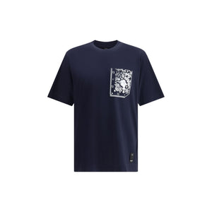 T-Shirt mit Bandana-Print-Tasche