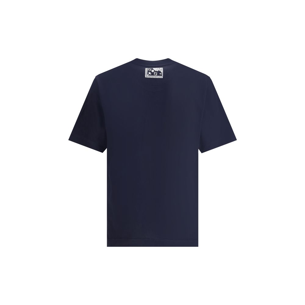 T-Shirt mit Bandana-Print-Tasche