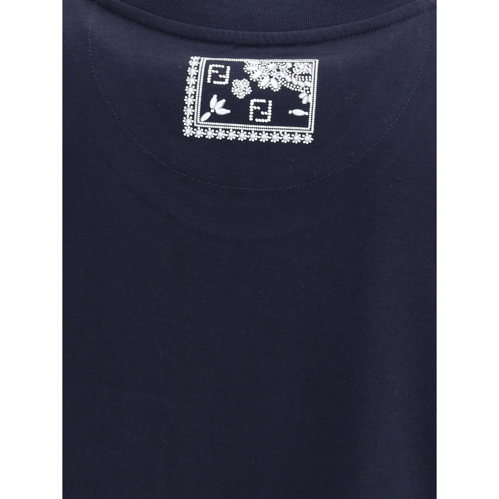T-Shirt mit Bandana-Print-Tasche