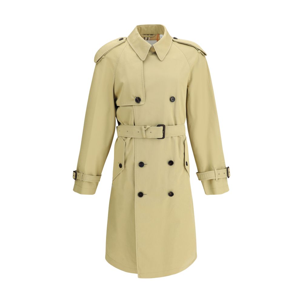 Trenchcoat aus mittelschwerer Baumwollgabardine