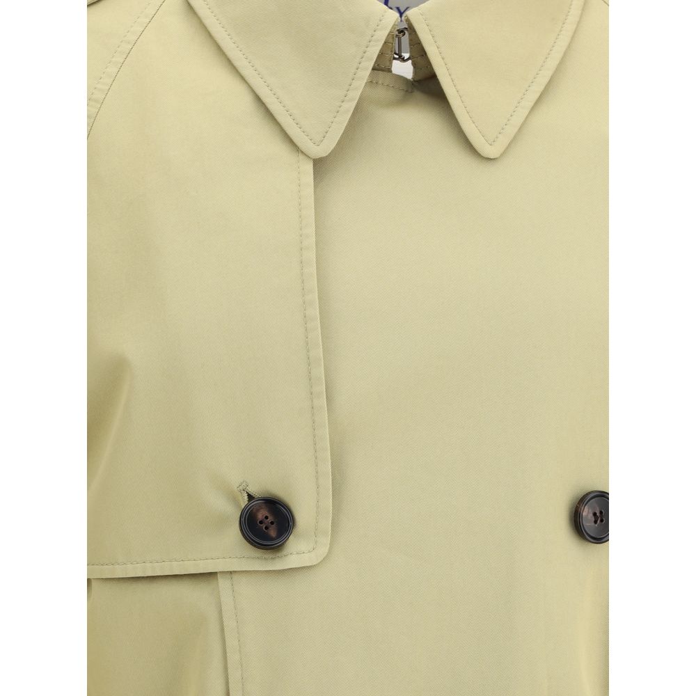 Trenchcoat aus mittelschwerer Baumwollgabardine