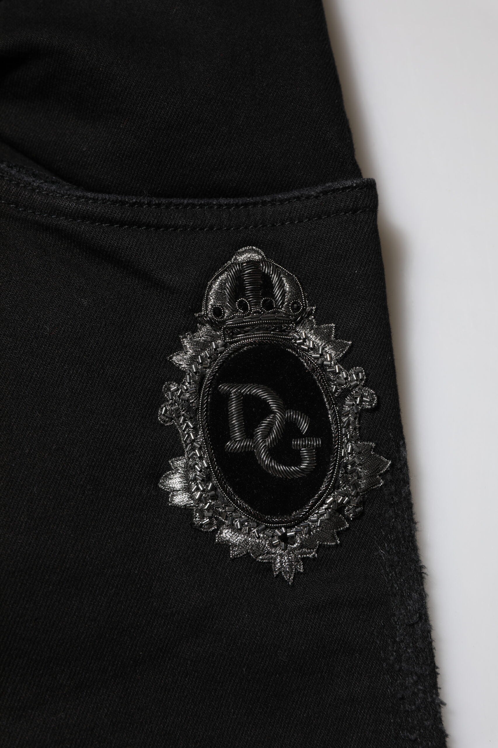 Schwarze Skinny Jeans aus Baumwolle für Herren