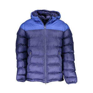 Blaue Polyamidjacke