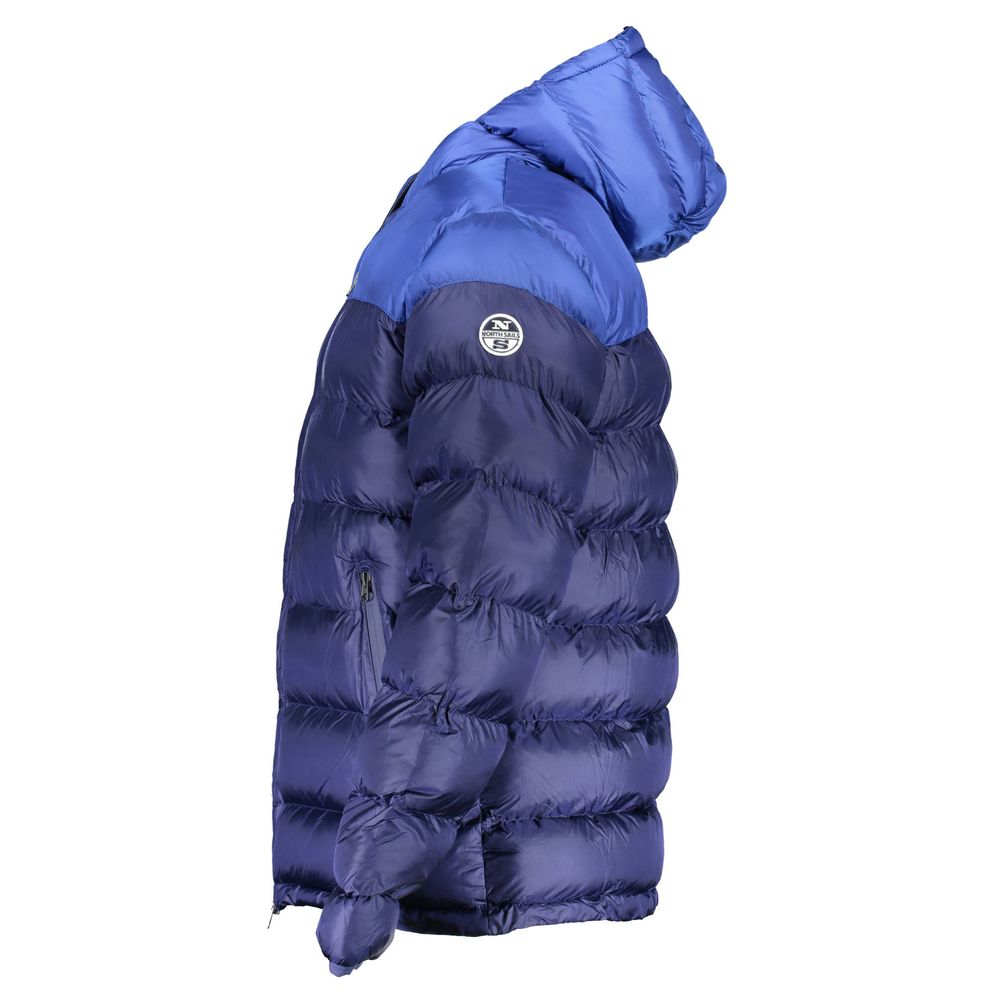 Blue Polyamide Jacket