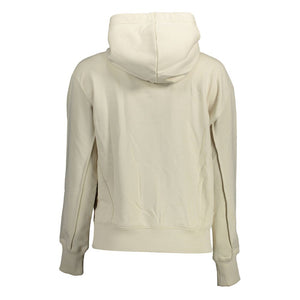 Beigefarbener Baumwollpullover