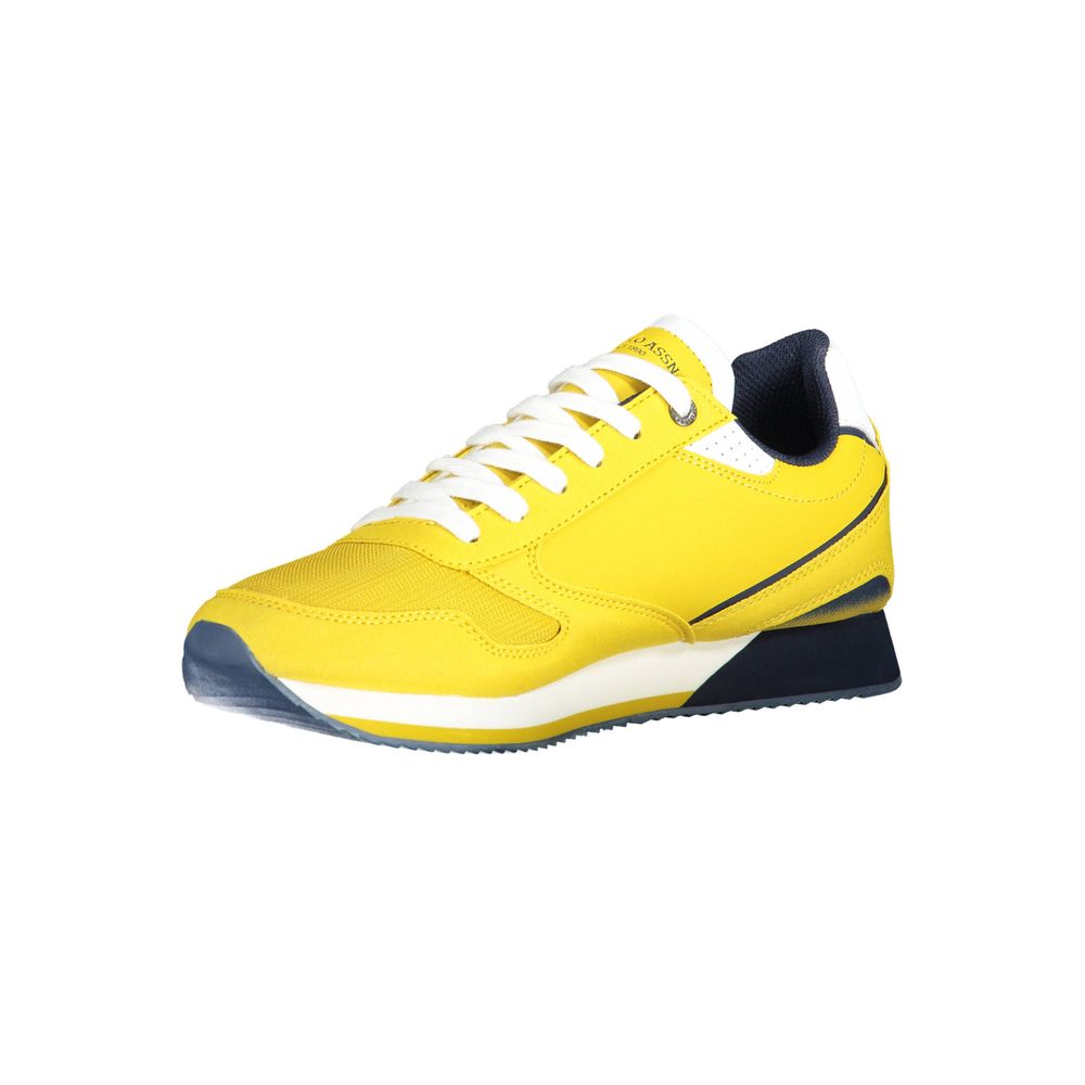 Gelber Polyester-Sneaker