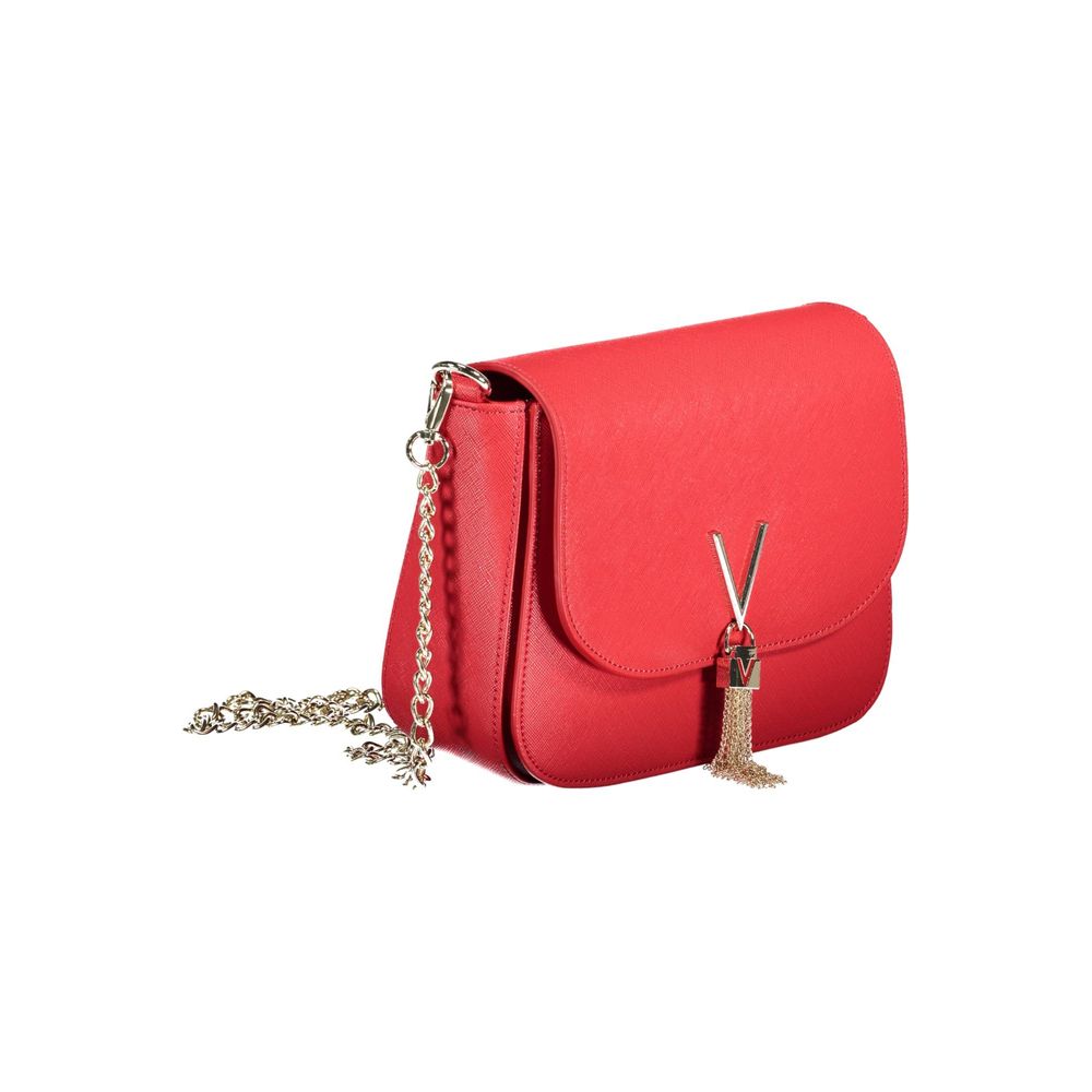 Rote Handtasche aus Polyethylen